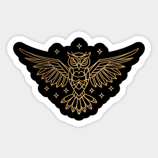 Owl Sticker